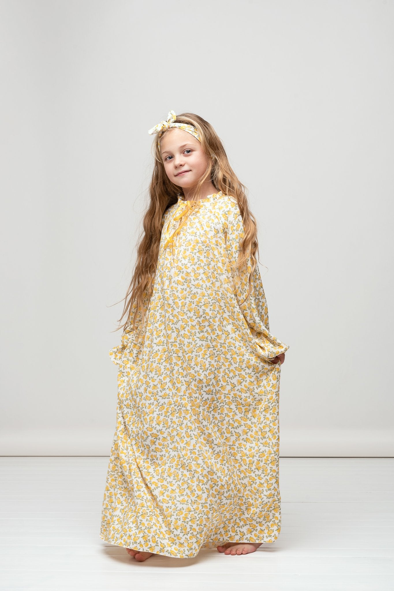 Boho stiliaus naktiniai "Citrinos"