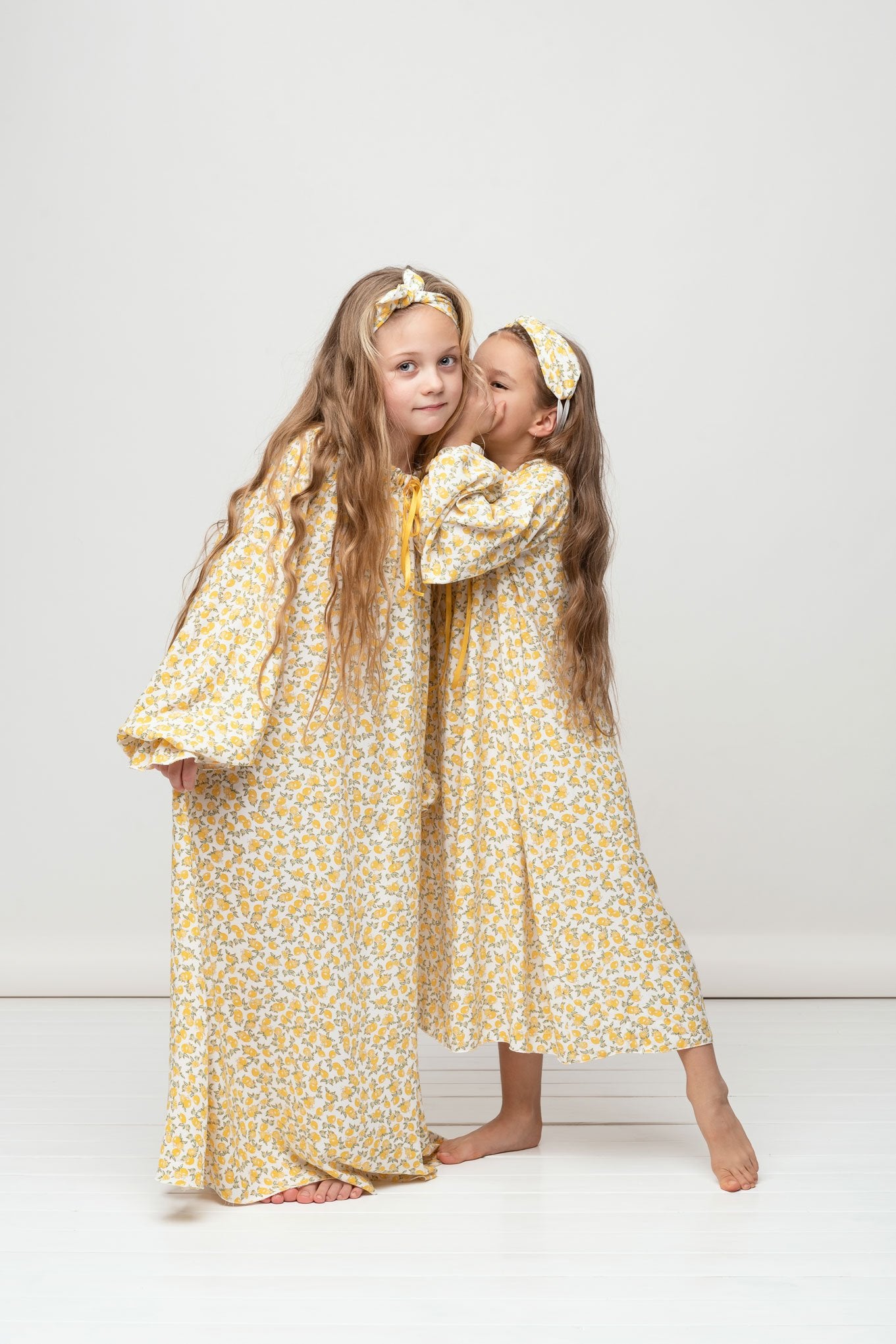 Boho stiliaus naktiniai "Citrinos" trumpi