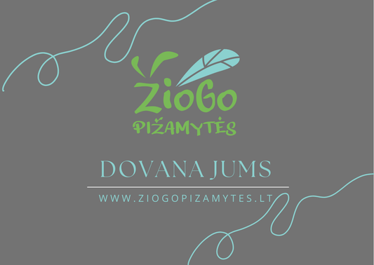 Dovanų kuponas pasirinktai sumai